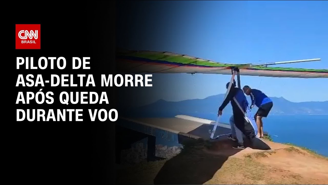 Piloto de asa-delta morre após cair de 40 metros durante voo em SP | CNN 360°