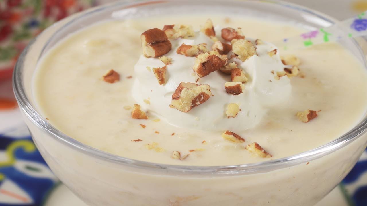 Демонстрация рецепта запеченного рисового пудинга — Joyofbaking.com