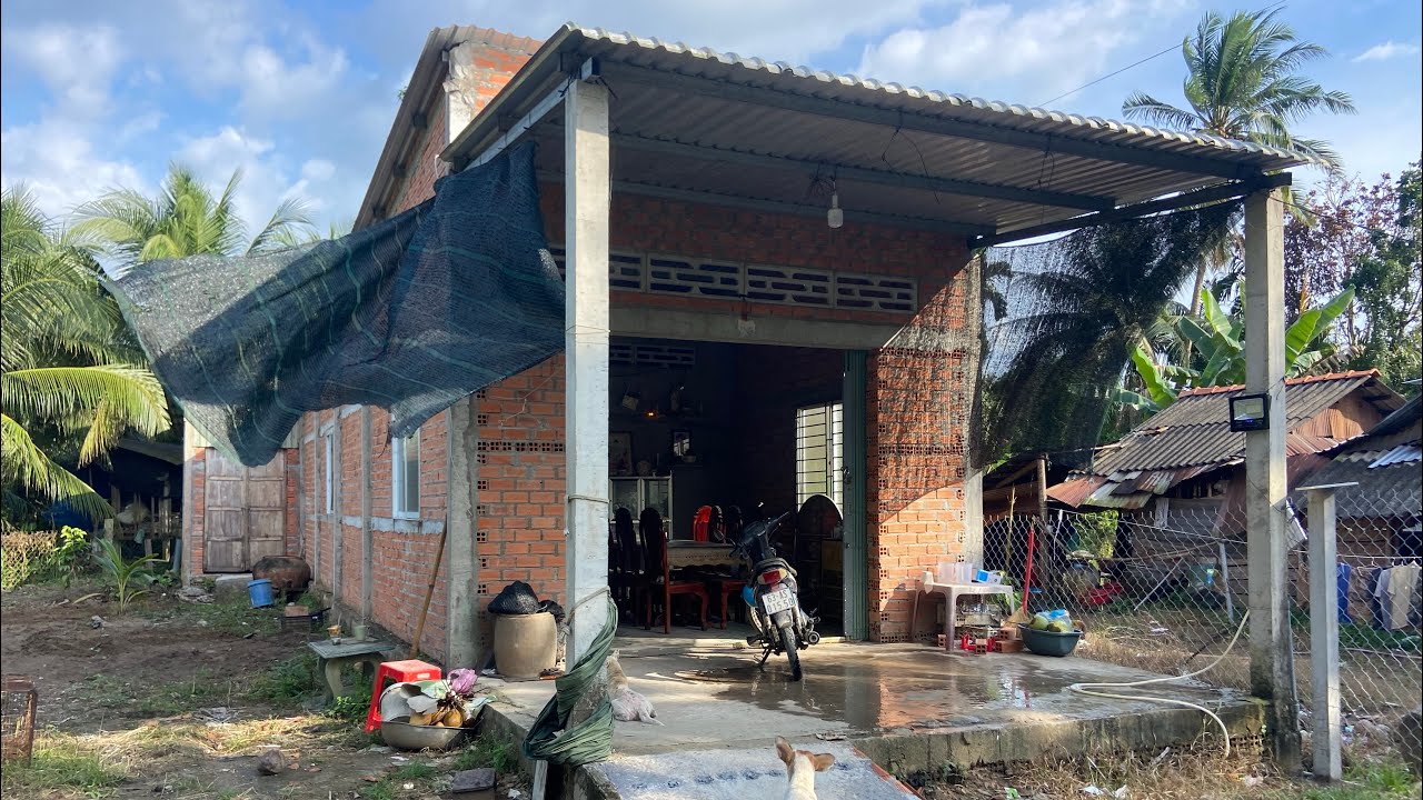 Tập 498:Nhà Vườn Có Thổ Cư,Mặt Tiền Đường Nhựa,Xã Long Hưng 