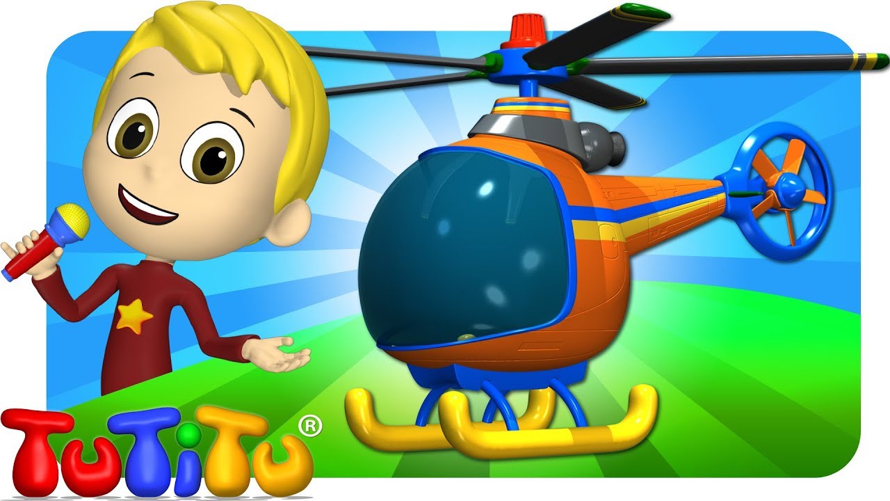 TuTiTu Songs Channel | Helicopter | Sing Along For Kids
