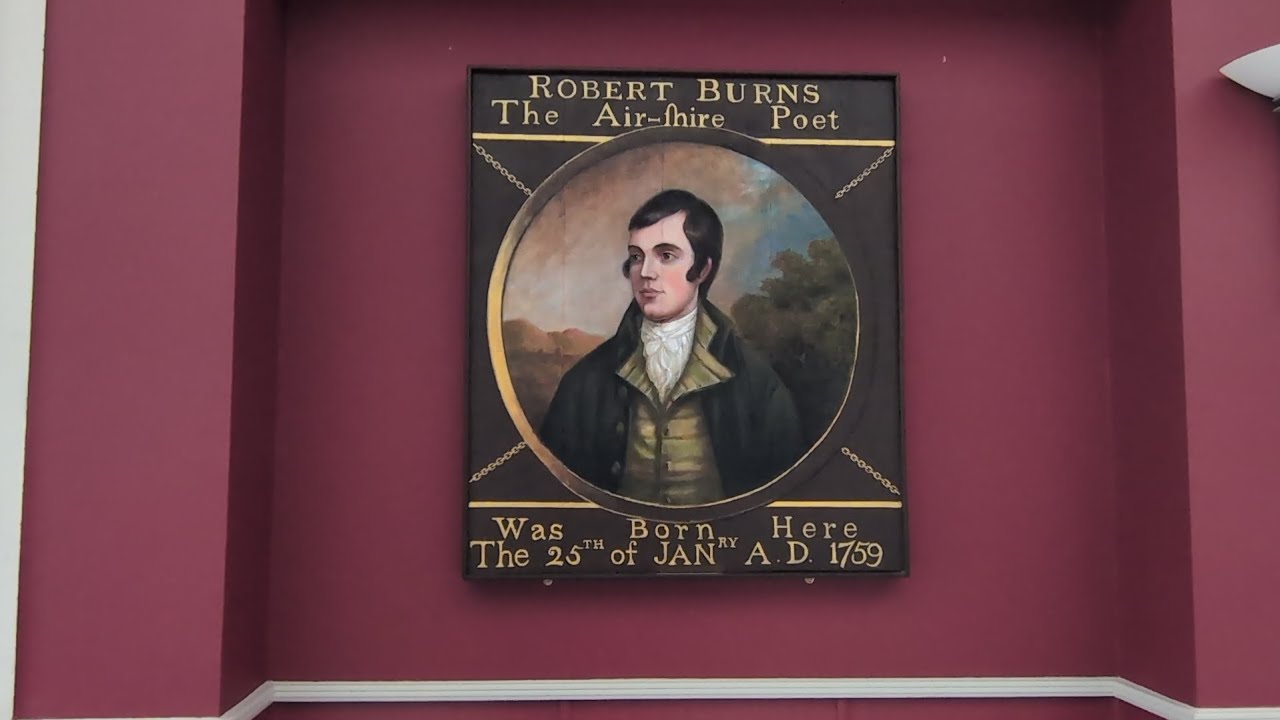 Spending the afternoon with Robert Burns