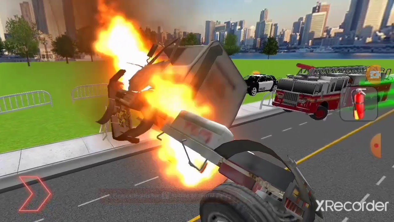 firefighter  rescue simulator 2021-emergency fire truck driver-Android gameplay