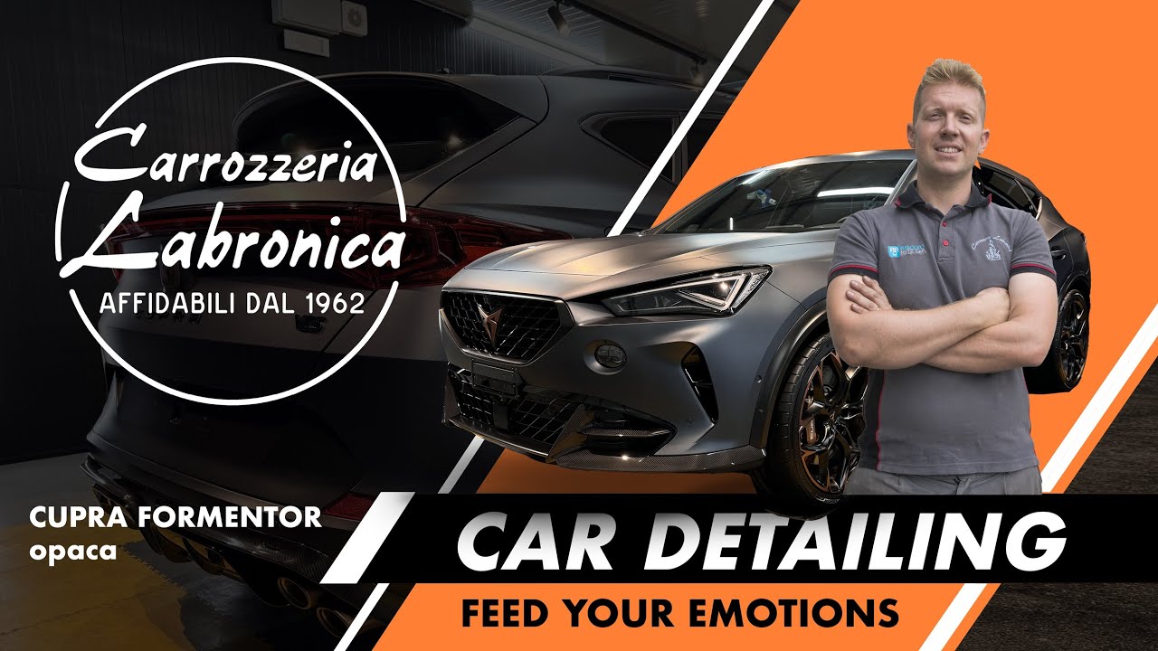 Car Detailing - Cupra Formentor VZ5 - Decontaminazione e Nanotecnologia per auto opaca