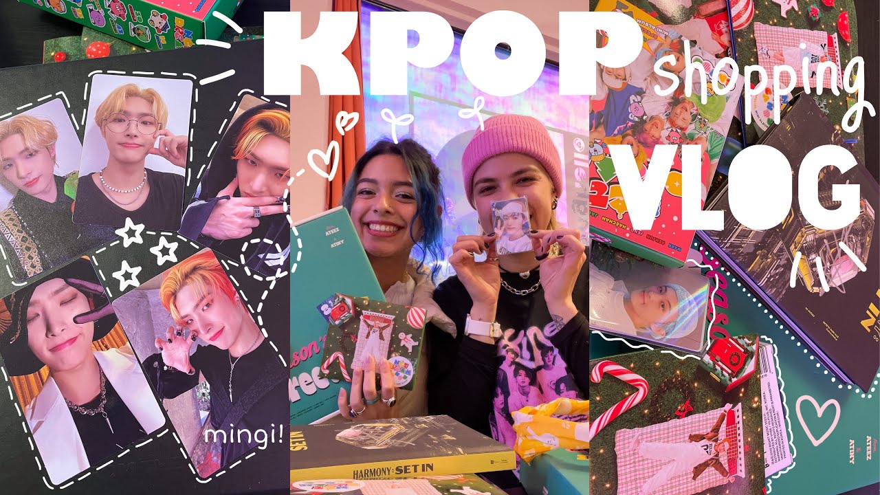 KPOP ALBUM SHOPPING [ATEEZ, NCT DREAM, P1 HARMONY]