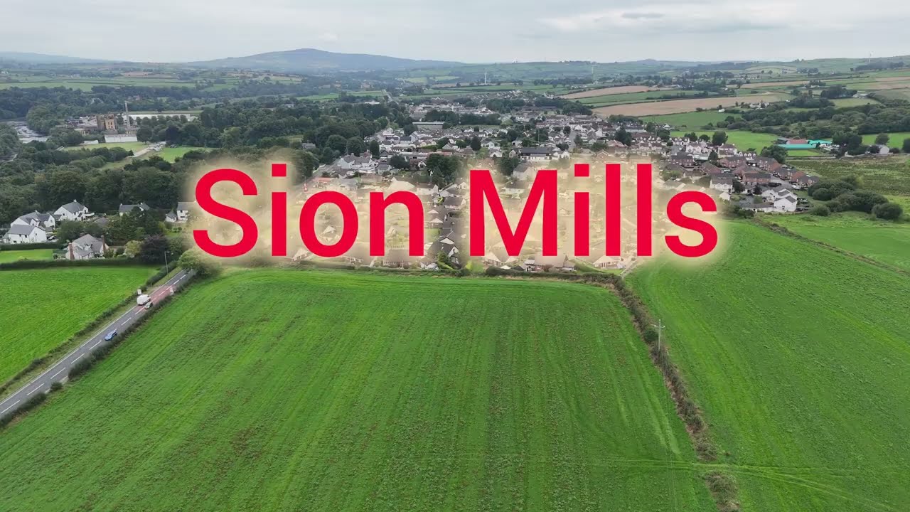 Sion Mills ...  (FLY PAST)