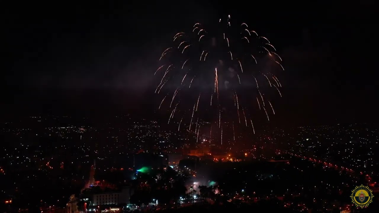 Vídeo Nit de l'Albà 2023 a vista de drone