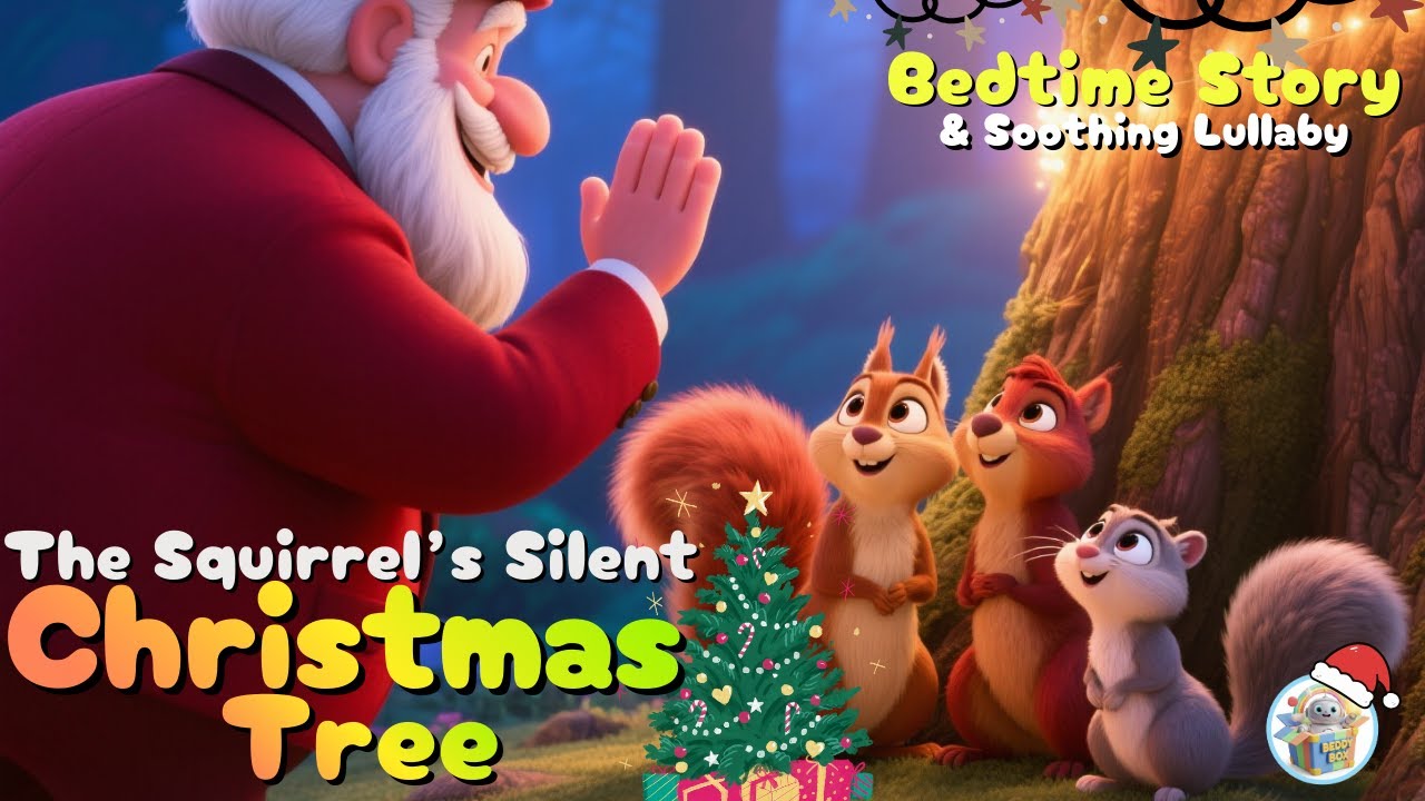 The Squirrels’ Silent Christmas Tree 🌲🐿️ | Magical Christmas Bedtime Story for Kids | BeddyBox