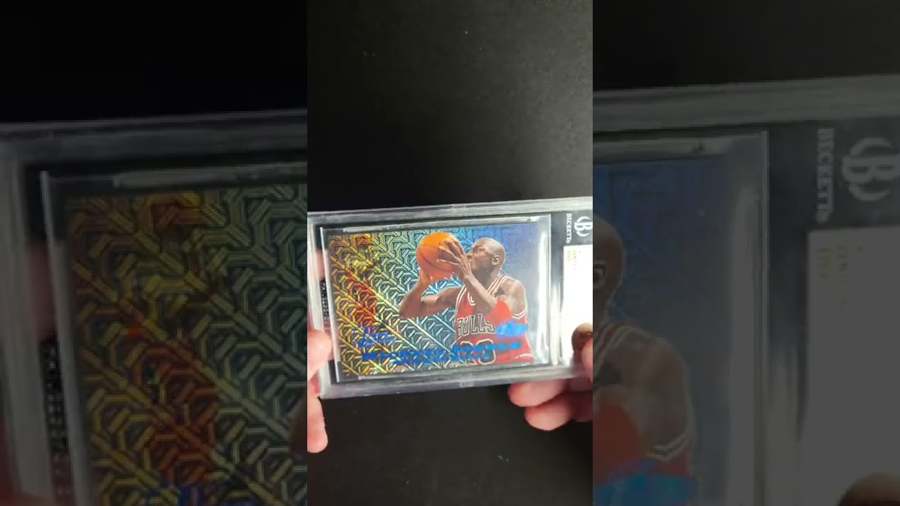 1997 Flair Showcase Legacy Collection Row 0 Michael Jordan /100 #1 BGS 9.5 GEM