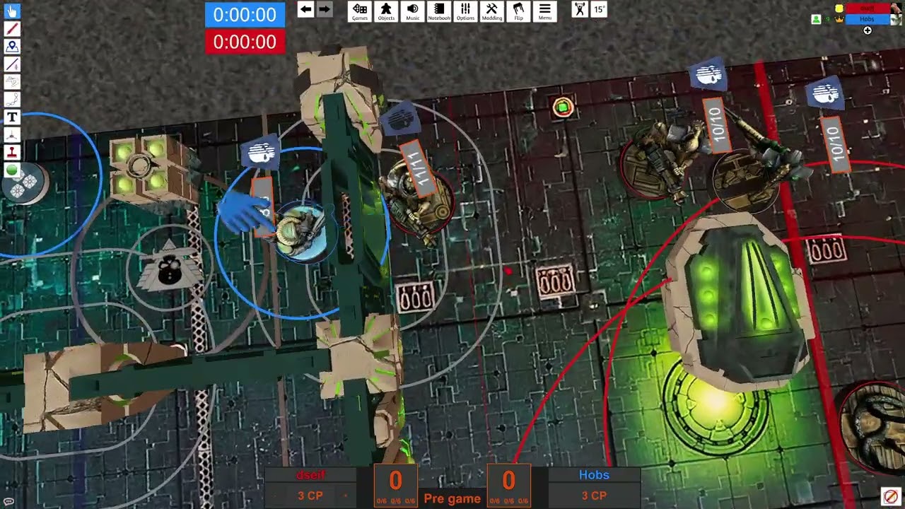 Hierotek Circle vs Hernkyn Yaegirs (TTS Battle report)