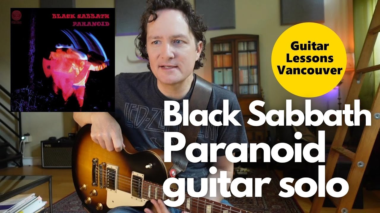 Урок и анализ гитарного соло «Paranoid» — Black Sabbath
