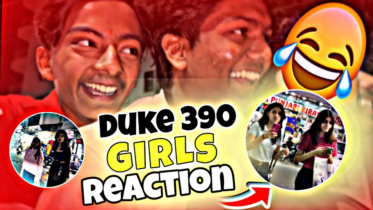 || Girls reaction 😂 || Duke 390 || Sujal Blogz ||     #vlog #virals #explorepage #youtube #vlogging 