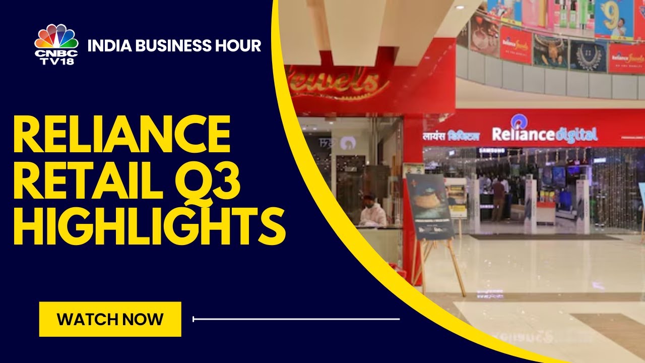 Reliance Retail Q3 Revenue At ₹90,351 Cr | CNBC TV18