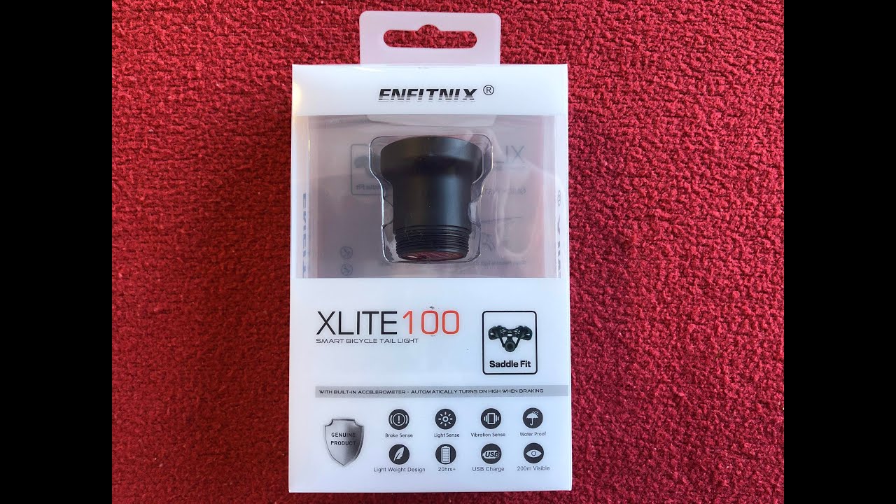X Lite 100 Smart Tail Light Unboxing