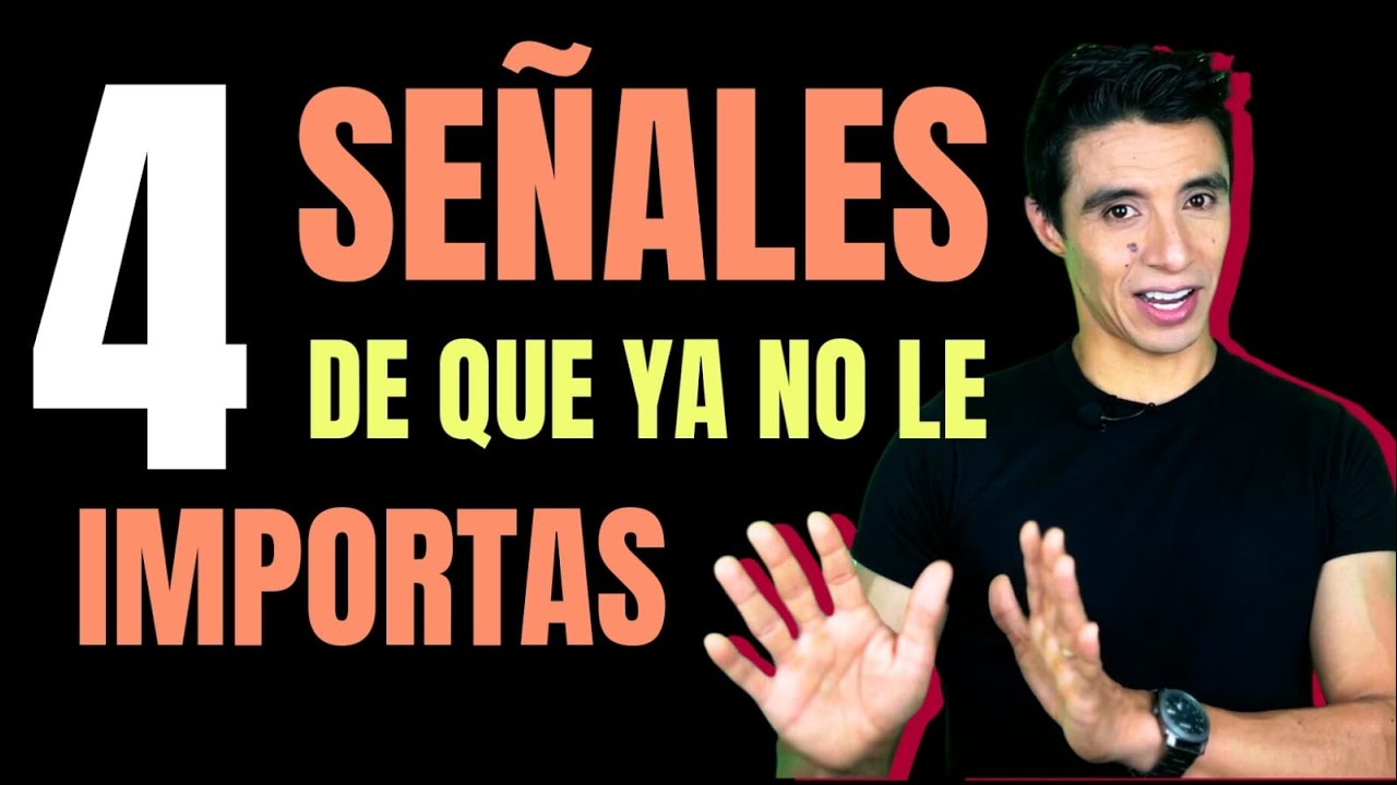 4 señales de que ya no le IMPORTAS  a tu pareja
