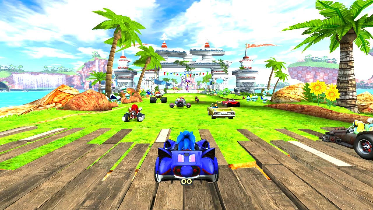SONIC Ocean Ruin 9 Laps Expert (Request) Sonic & Sega All-Stars Racing