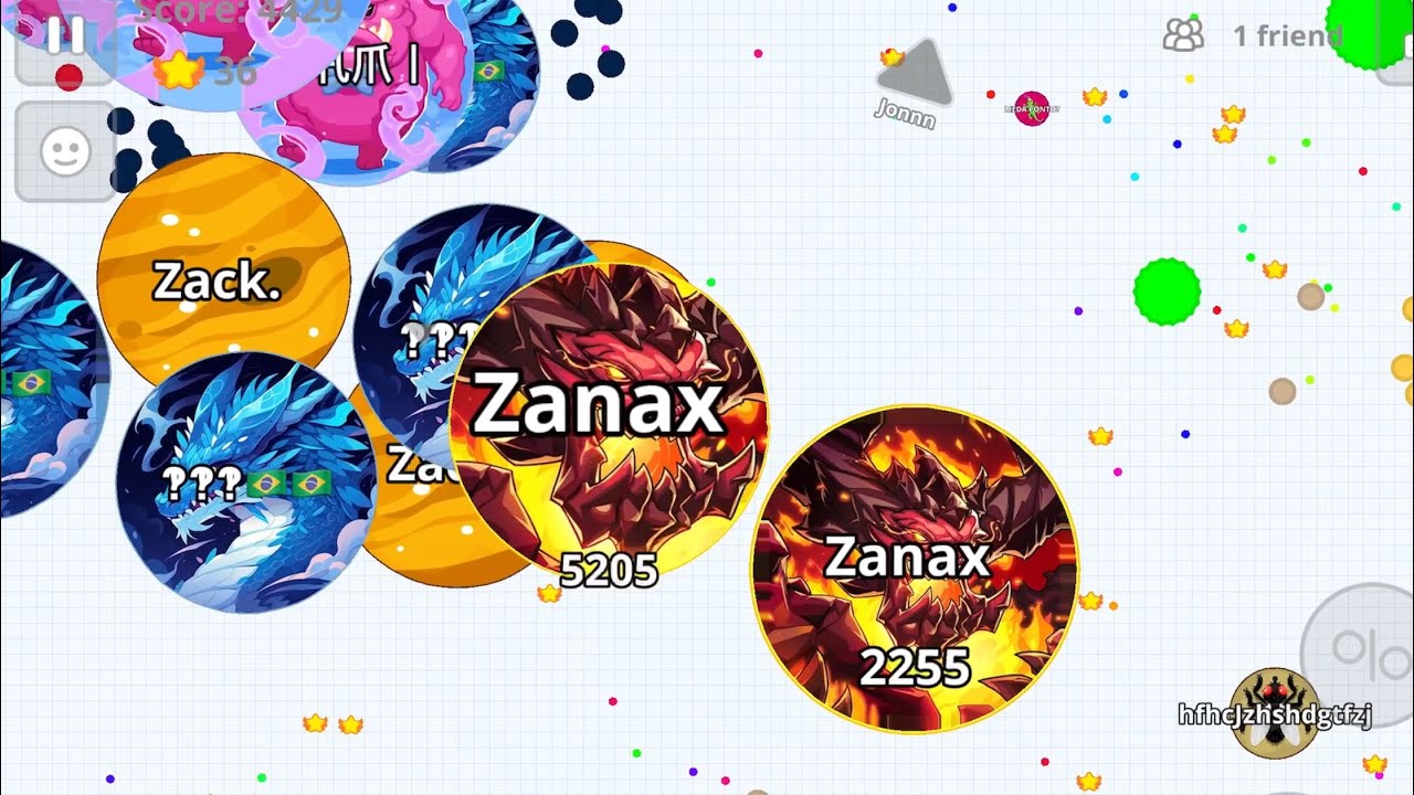 LEGENDARY DUO (AGAR.IO MOBILE)