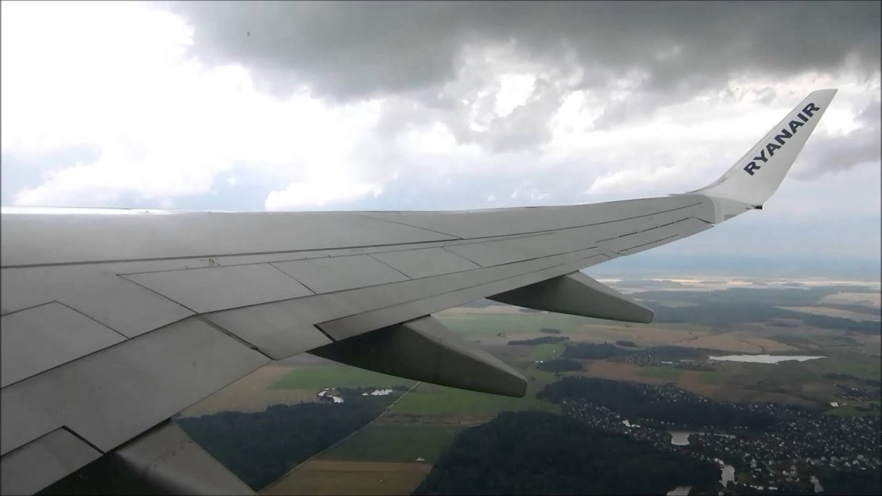 Ryanair Boeing 737-800 EI-EVL | Windy Takeoff at Kaunas | 1080p HD