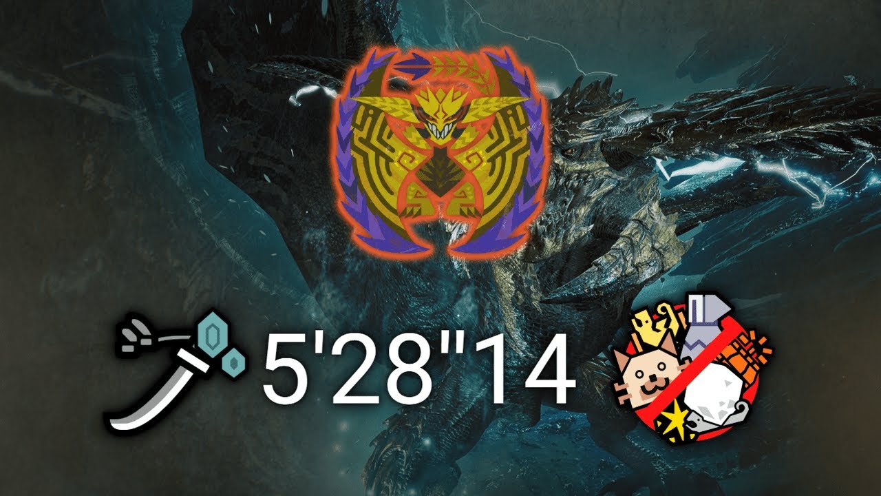 Monster Hunter Wilds Arch-Tempered Rey Dau Solo Longsword 5'28 TA wiki rules | 歴戦王レ・ダウ 太刀ソロ 5'28 TA