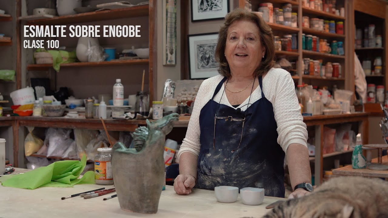 Clase 100 - Esmalte sobre engobe