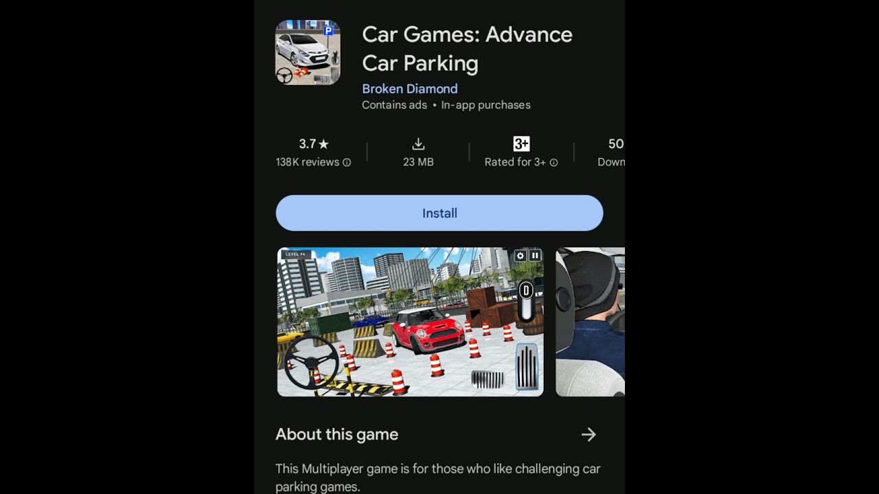 Top 5 car parking game offline 