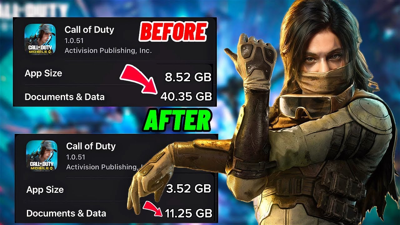 Как уменьшить размер памяти в COD MOBILE (полное руководство) | Call Of Duty Mobile | CODM