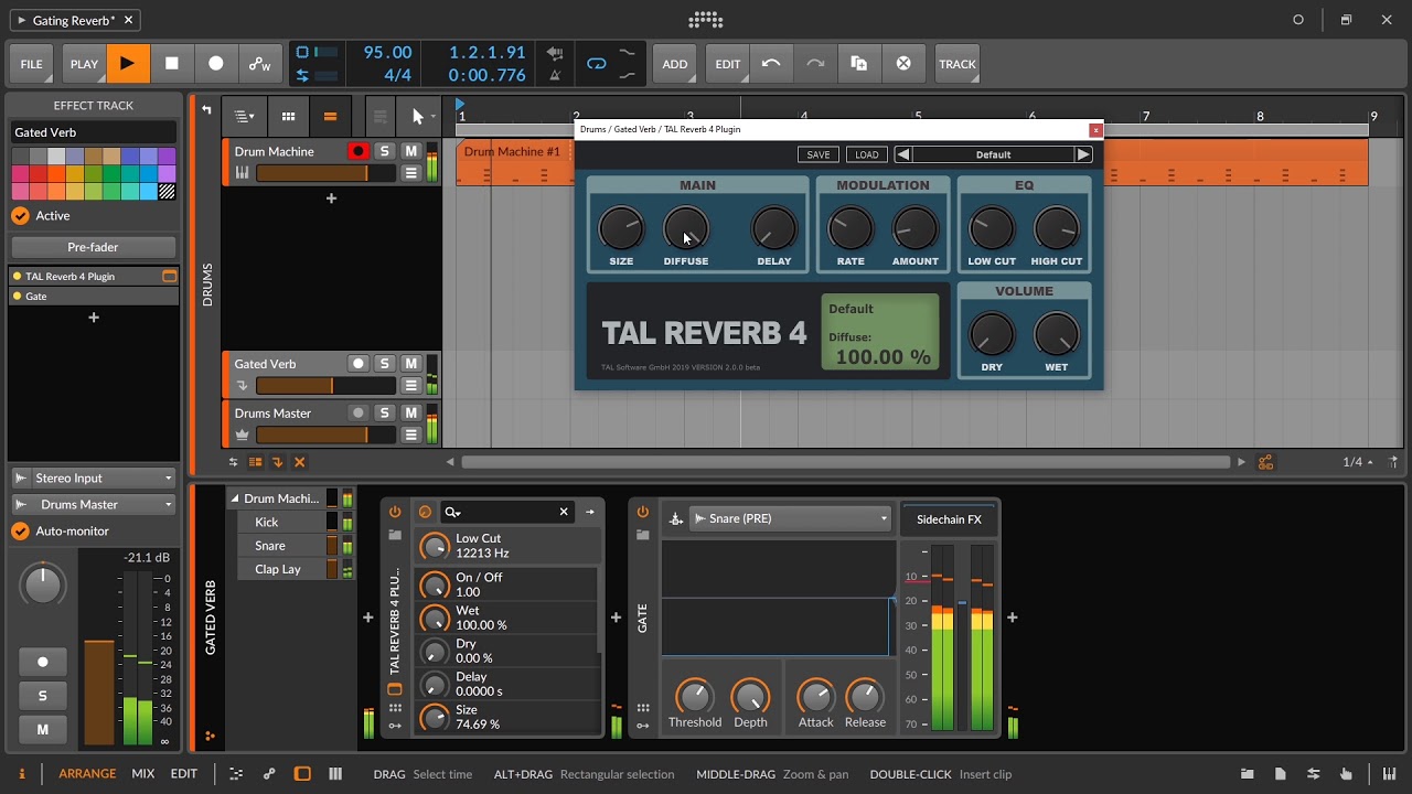 Gating Reverb