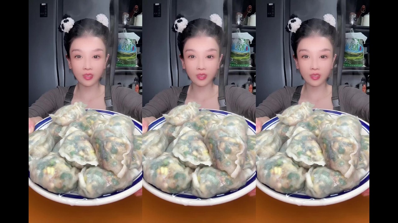 ASMR MUKBANG Meat Dumpling SEAFOOD DELICIOUS PORK BELLY EATING SHOW EatingWithLi