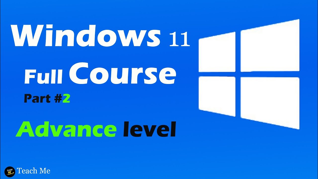 Windows 11 tutorial |Windows Full Course For Advance Users.