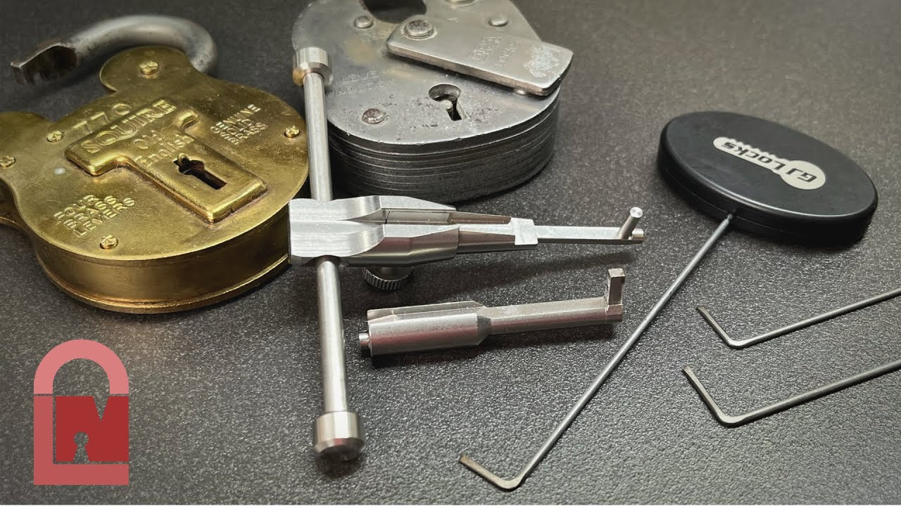 G.J. Locks Padlock Pick Set