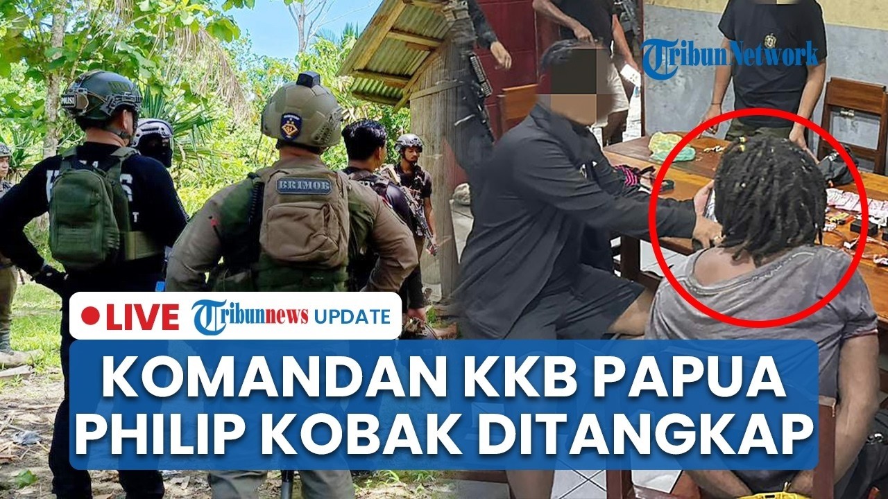 🔴 Komandan KKB Yahukimo Philip Kobak Ditangkap Satgas Cartenz: Bacok Warga hingga Bakar SMA