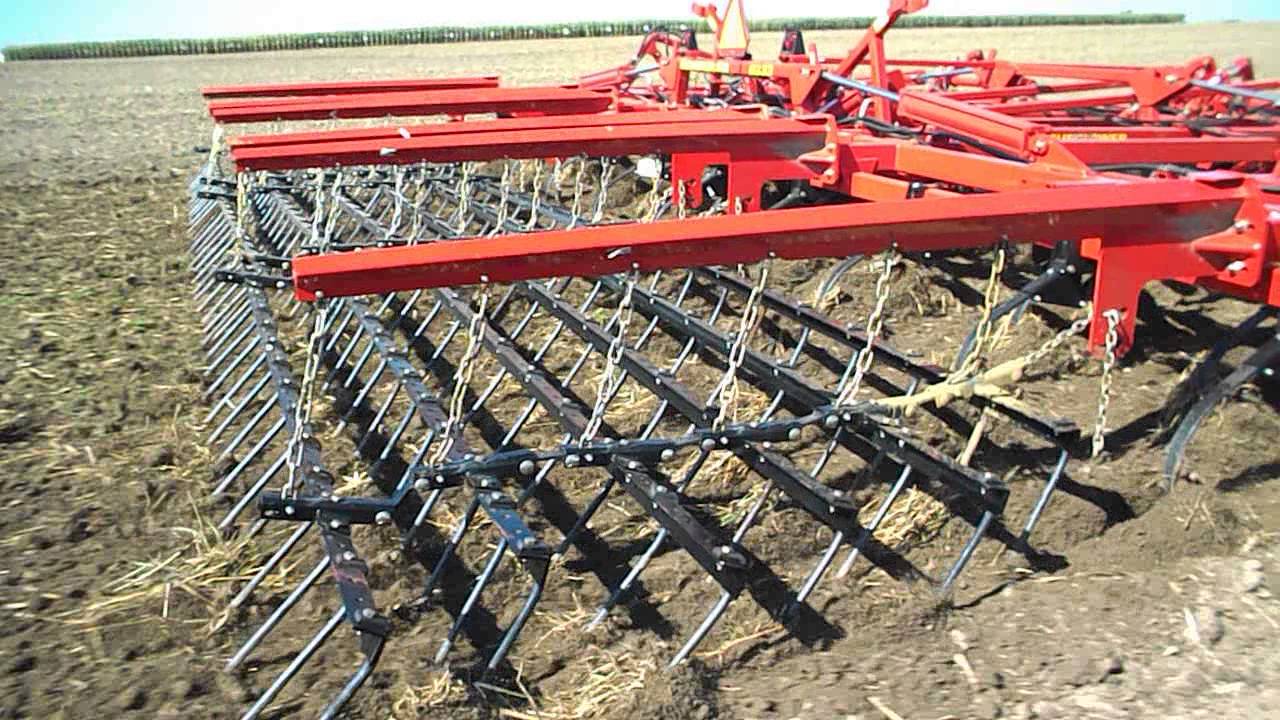 Sunflower soil finisher - Model 6333 at work during 2013 Fall tillage demo days