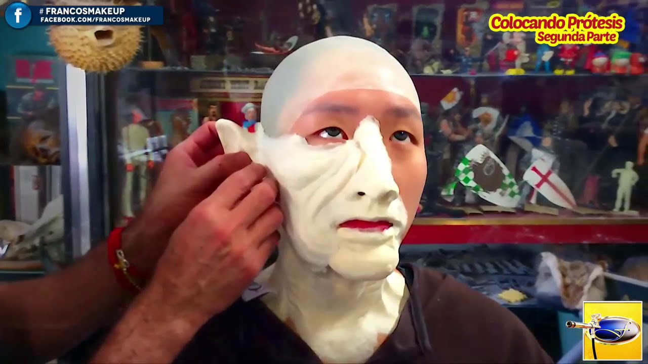 Special Effects Makeup⎮Segunda Parte - Colocando Prótesis.
