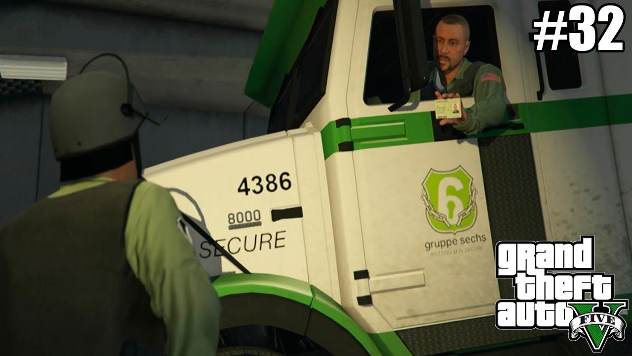 Gta 5 #32 - Fitando O Grande Golpe