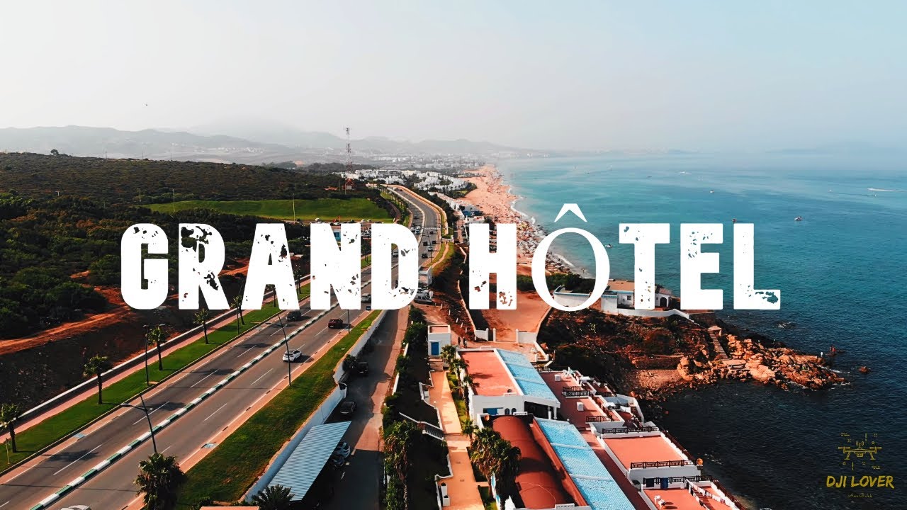 PLAYA GRAND HÔTEL TÉTOUAN 🇲🇦 2021 4K DRONE FOOTAGE - شاطئ جراند أوطيل تطوان (تصوير جوي)