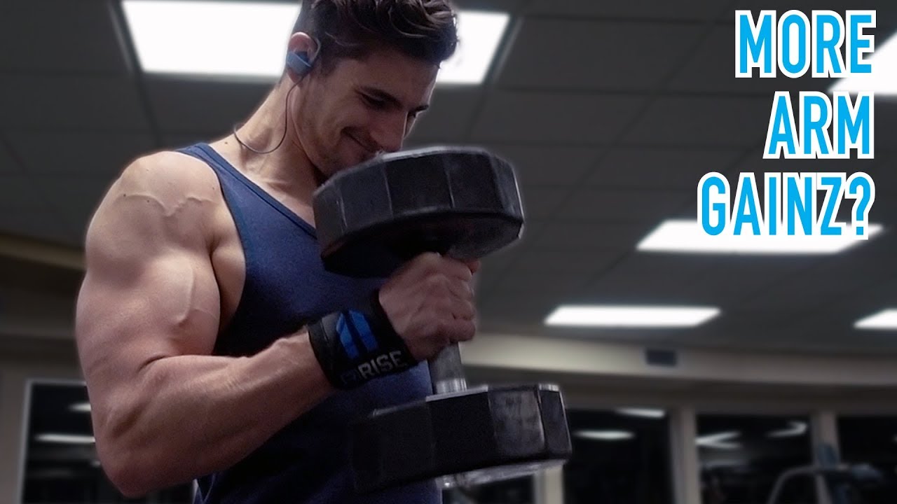 ARM DAY | Shredded Biceps and Triceps Workout | With Model Alex Barber