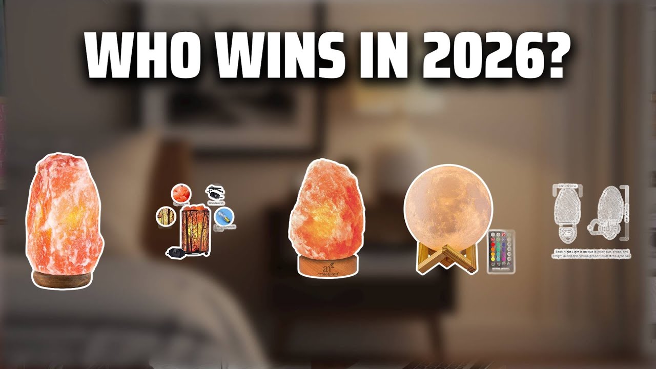 The Top 5 Best Red Salt Lamp in 2026 - Must Watch Before Buying!