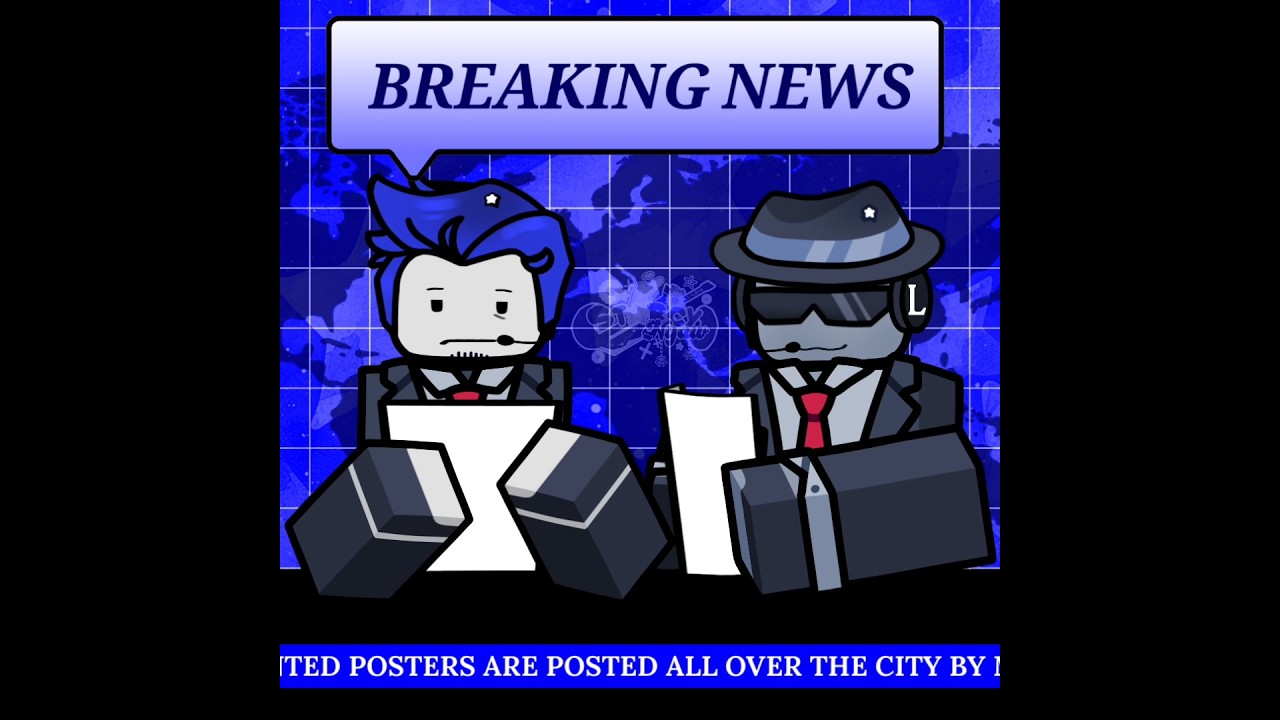 loop version 🔄 | breaking news forsaken!!! #forsaken #roblox #news #meme