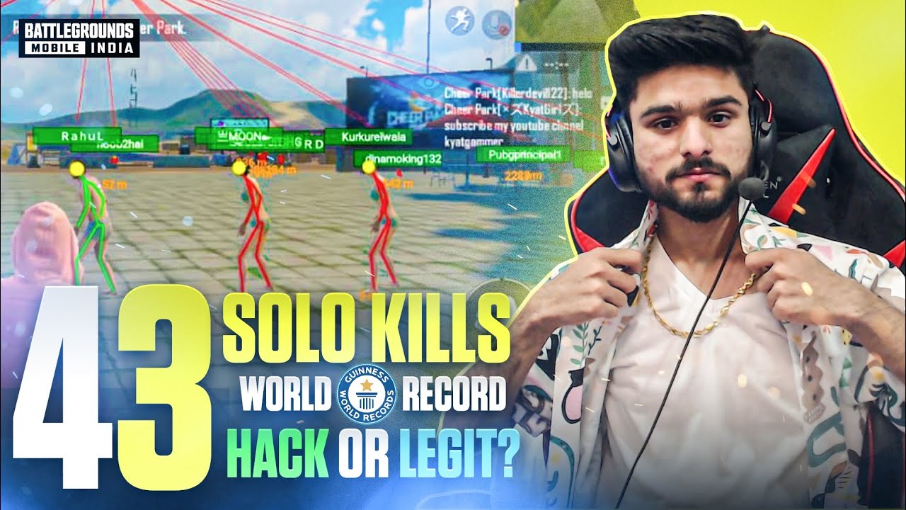43 SOLO KILLS IN CONQUEROR LOBBY😨 | NEW WORLD RECORD🔥 | GODL LoLzZz