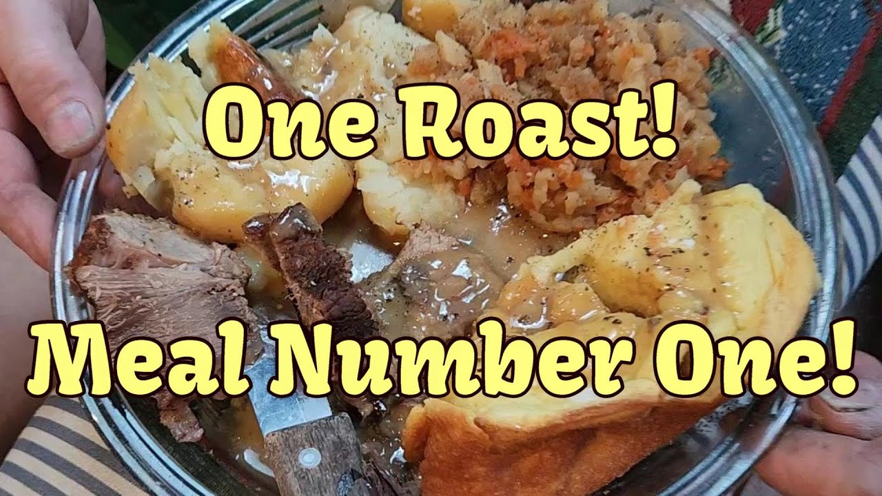 One Roast Meals One & Two!