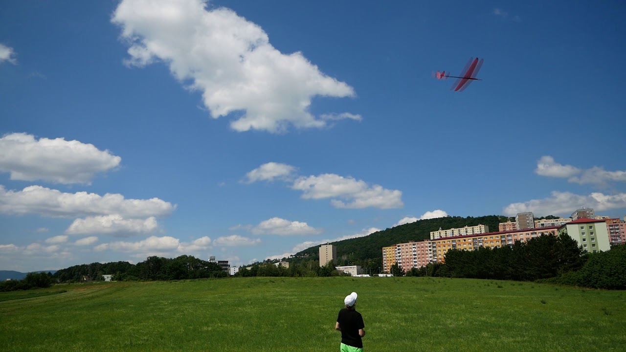 RC házedlo kategorie F3K - 18.7.2020
