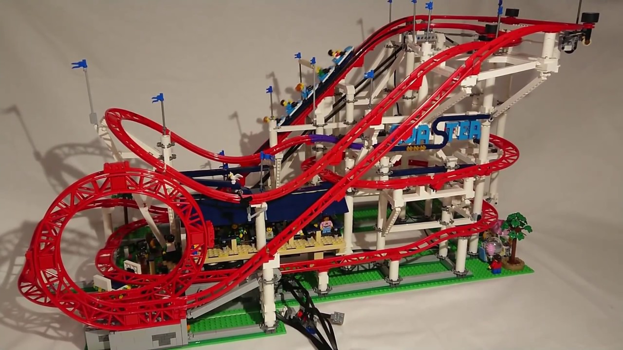 Lego Achterbahn mit Looping