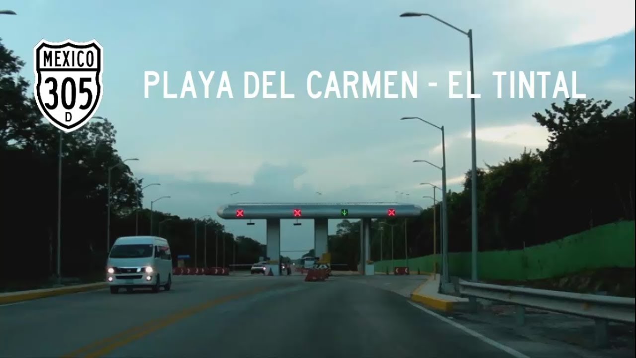 [MEX] Carretera Federal 305D Playa del Carmen - El Tintal