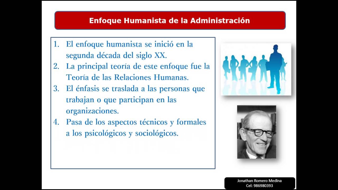 5. Enfoque Humanista de la Administraci&oacute;n
