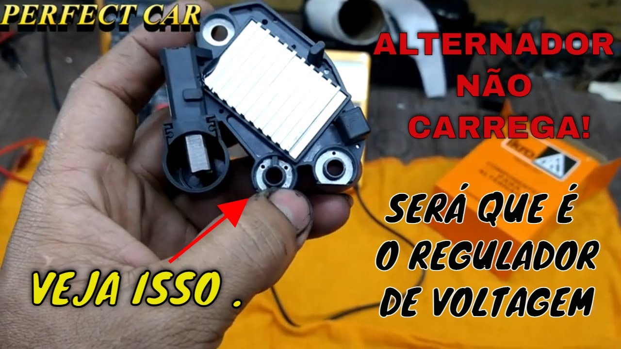 COMO TESTAR O REGULADOR DE VOLTAGEM + ESQUEMA DE LIGAÇÃO NA BANCADA