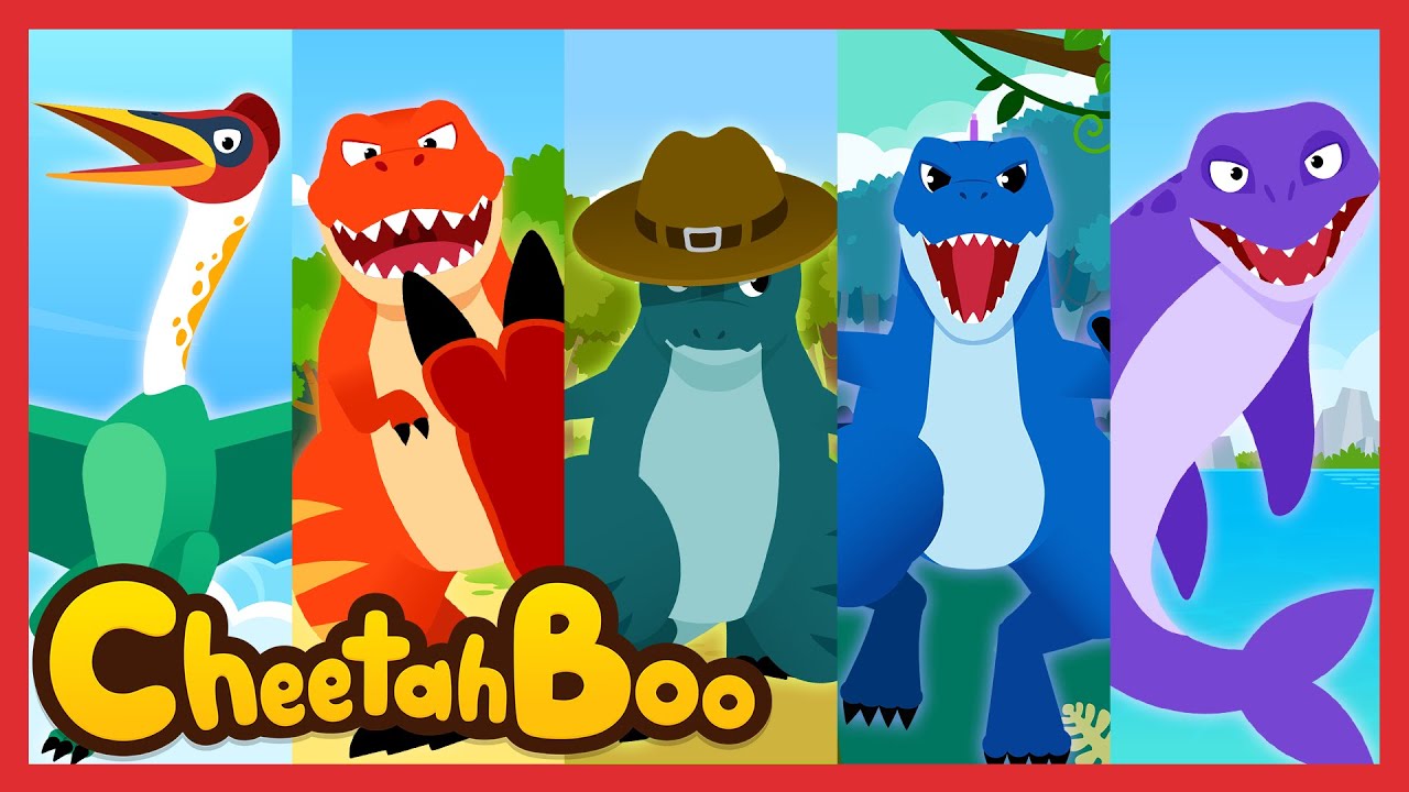 Leave It to the Ultimate Dinos!🦖💥| Dinosaurs for kids | Nursery rhymes & Kids Song | #Cheetahboo
