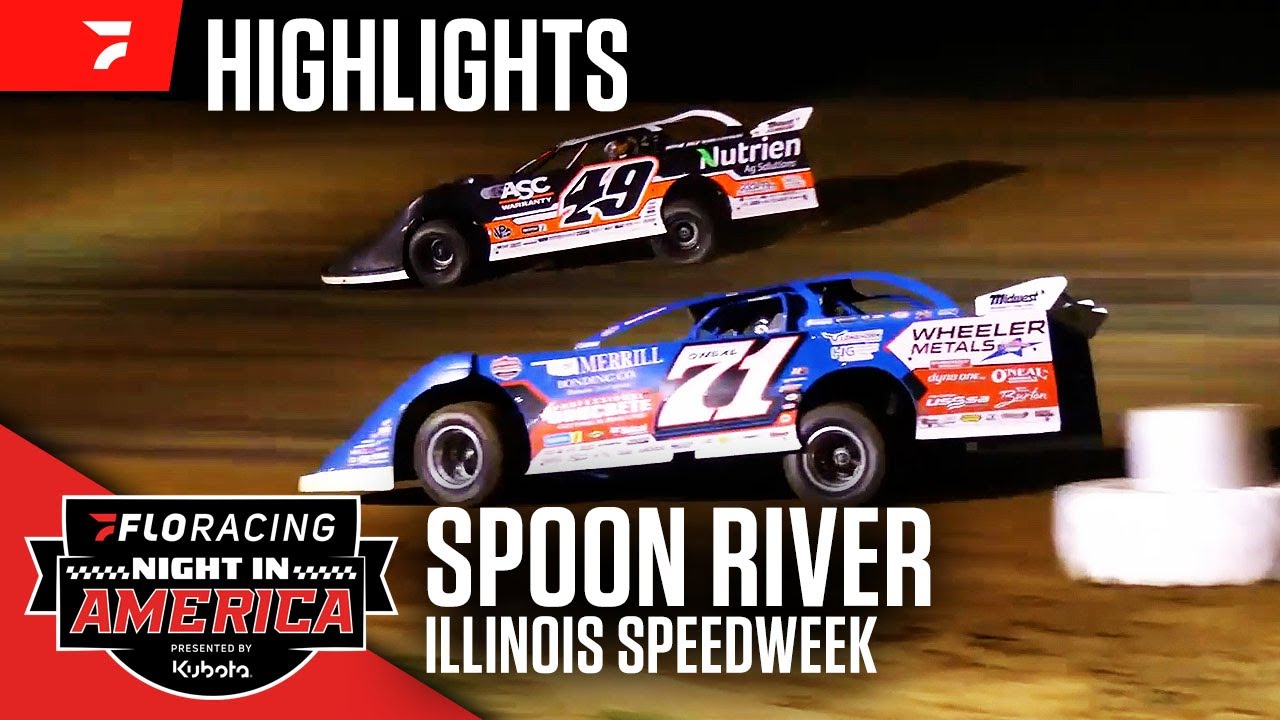 Illinois Speedweek Night #2 | FloRacing Night in America at Spoon River Speedway 5/7/25 | Highlights