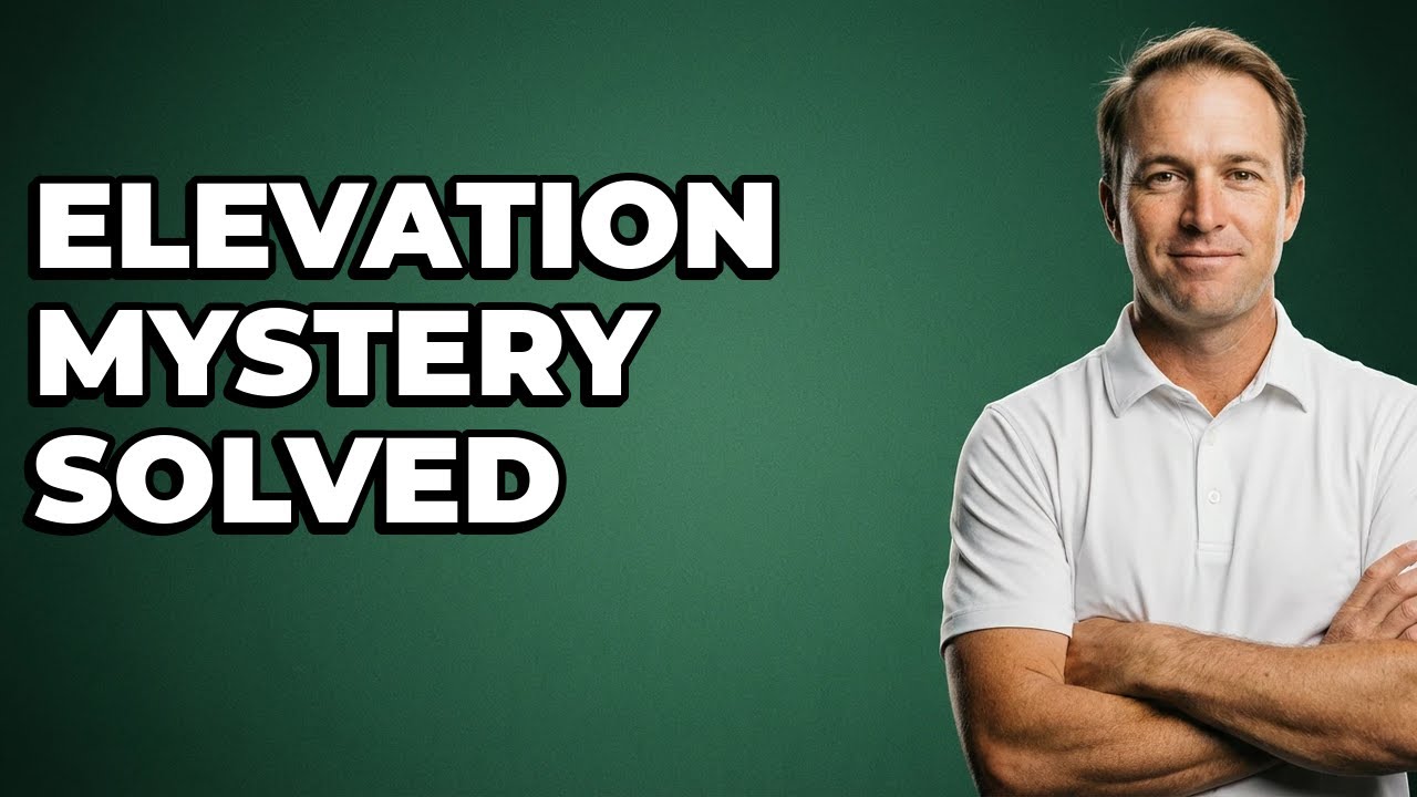 How Does Course Elevation Affect Pro Golf Shots?