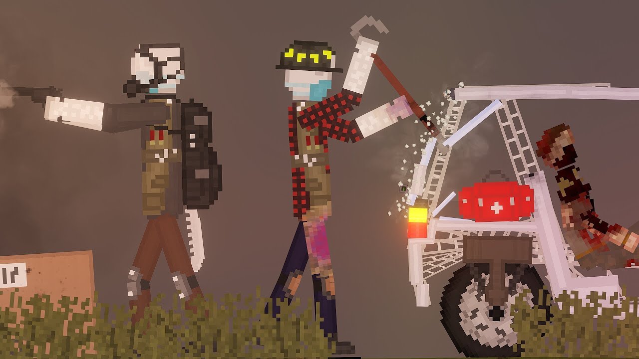 Zombie Apocalypse (People Fight Zombies) in People Playground