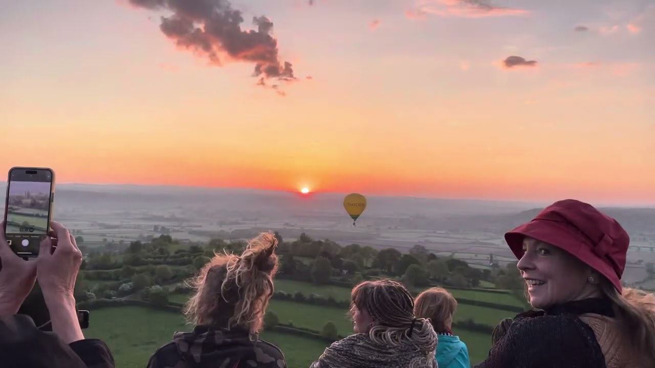 E1406 l Sunrise Glastonbury Tor Beltane 2025!