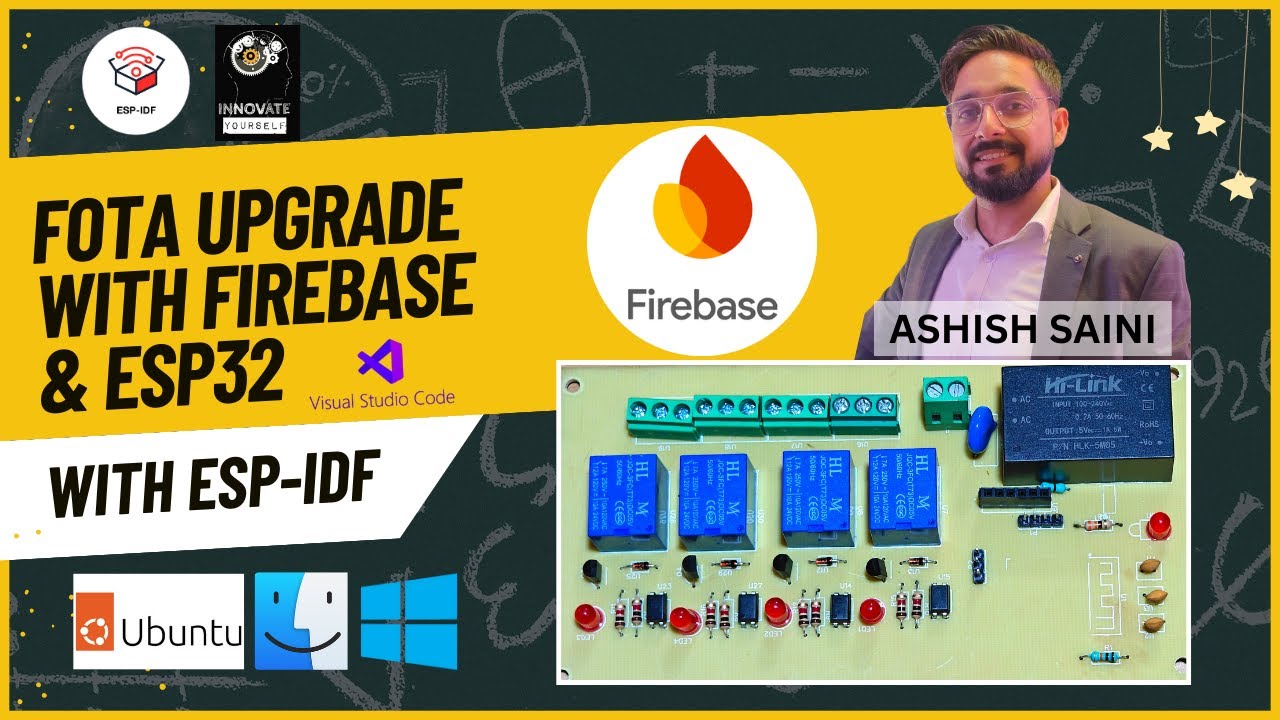 FOTA UPGRADE WITH FIREBASE & ESP32 | ESP-IDF